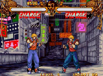 Double Dragon (Neo-Geo) screen shot game playing